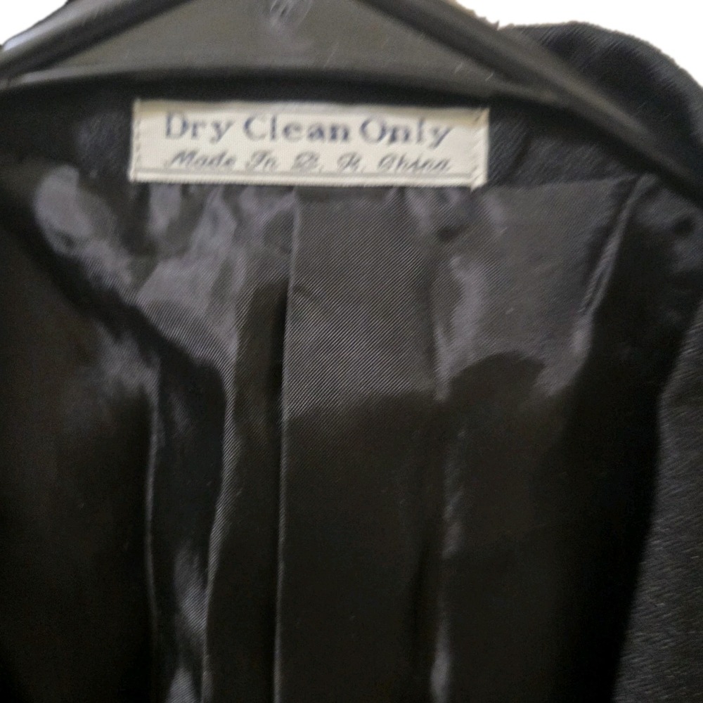 Richard Harris Mens Black 3-Button Tailored Blazer Jacket Size 50L - Picture 4 of 8